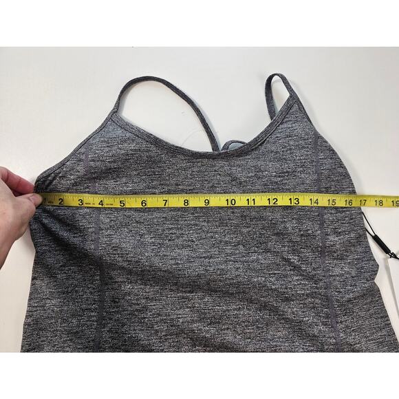 NWT calvin klein performance wicking sz L active dress built in bra grey casaul - Picture 11 of 11